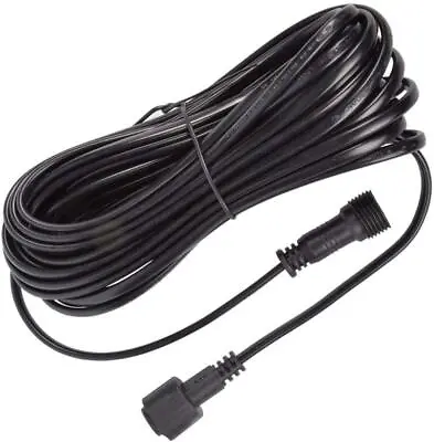 7.5m Low Voltage 2 Pin Waterproof Extension Cable 12v LED Garden And Pond Lights • £9.44