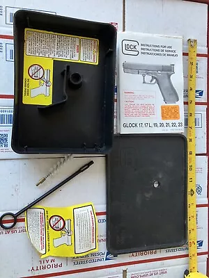 Glock Tupperware Case W/ Manual 1991 Models 17 17L1920212223 Vintage • $39.99