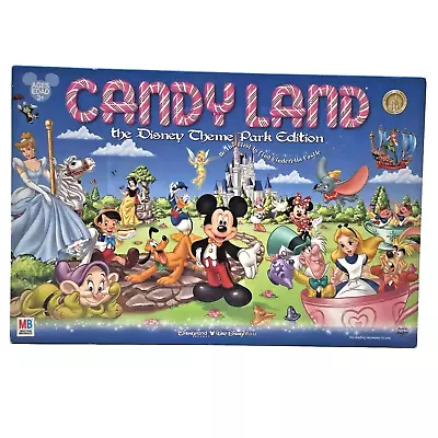 Disneyland Candyland Disney Theme Park Edition Board Game 2009 COMPLETE Preowned • $22