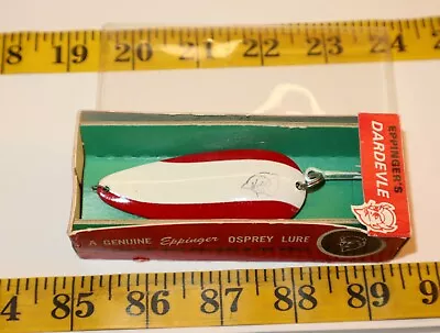 Vintage Eppinger Dardevle Fishing Lure • $0.01