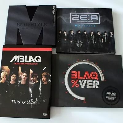 MBLAQ Korea 4CD+DVD This Is War 4th Mini Album 1st Album BLAQ STYLE NO PHOTOCARD • $53