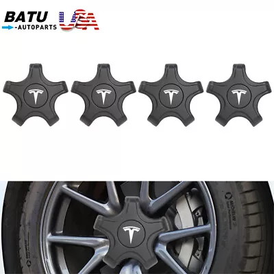 For Tesla Model 3 18inch Matte Black Wheel Center Hub Cap Cover Center Rim Cap • $23.88