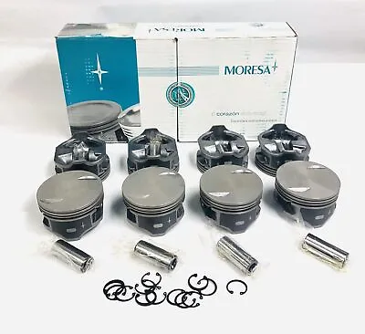 MORESA Hypereutectic FLAT TOP Pistons Set/8 For 2001-2007 Chevy 8.1L Vortec STD • $240