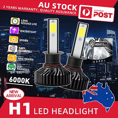 MODIGT H1 LED Headlight Bulbs Globes For ALFA ROMEO 2007 937 Hatchback 3.2 GTA • $36.11