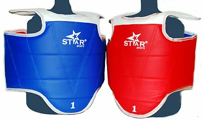 Taekwondo Chest Guard Protector Hogu - Wt Olympic Style - Size 5 & 6 Only $20! • $20