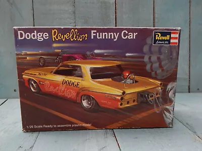 Vintage Revell Dodge  Revellion  Funny Car Model Kit #h-1265:200 • $299