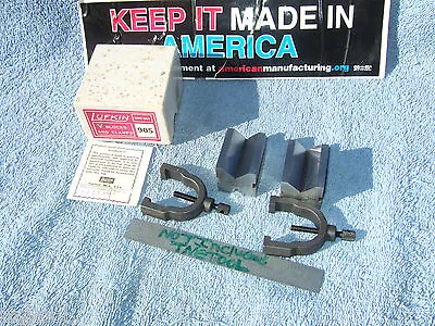 V-blocks Vintage 905 Lufkin Matched Toolmaker Vintage 278 750 V-blocks Here Also • $184.95