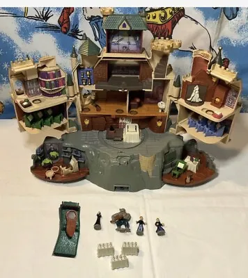 Vintage Mattel Mini Harry Potter Hogwarts Castle Playset Figures Tables Lot 2001 • $69.99