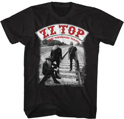 ZZ Top The Tonnage Tour 2018 Men's T Shirt Rock Music Band Merch • $43.02