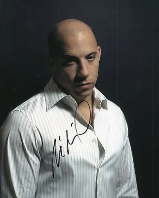 Signed Vin Diesel Fast And The Furious Hot 8x10 Authentic Photo With COA • $16.99