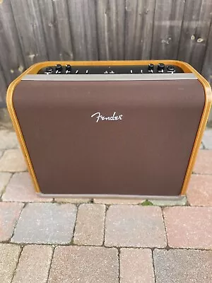 Fender Acoustic Pro 200w Acoustic Guitar Amp With Cover • £350