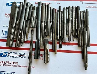 Machinist Tools Taps/ Reams Lot Of 30+ Used • $9.99