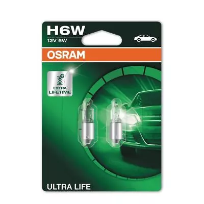 Osram Performance Bulbs - H6W (434L) BAX9 - Halogen - ULTRA LIFE • $23.64