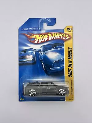 2007 New Models 🛞 Chevy Silverado W/Motorcycle In Bed Black 🛞 HW Trucks • $1.89