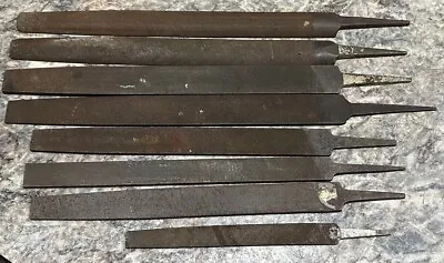 Vintage Files Lot Of 8 Disston Delta Heller Large Rusty • $29.99