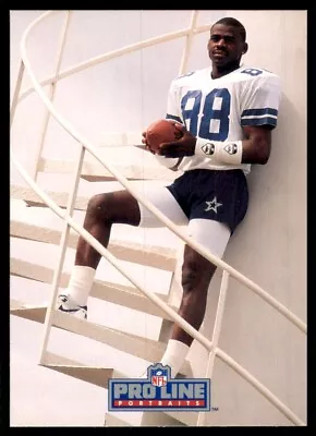 1991 Pro Line Portraits Michael Irvin Dallas Cowboys #63 • $1