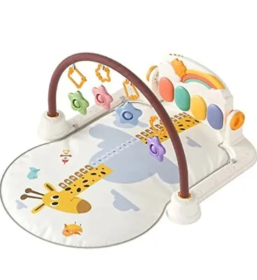 TUMAMA Baby Playmat Activity Gym For Floor With Musical And Light Soft Hangin... • £15