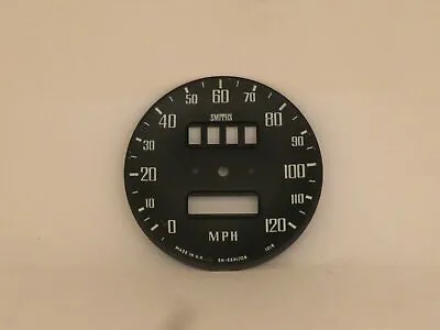 Speedometer Dial Face Plate 120MPH Smiths Fits MGB  SN5231/06 (1216 TPM) • $26.36