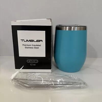 Tumbler Premium Vaccum Insulated Stainless Steel 12 Oz Beverage Keep Hot/Cold • $9.99