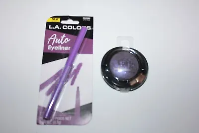 Milani Metallic Baked Eyeshadow #604 + L.A Colors Auto Eyeliner C68562 Sealed • $15.99