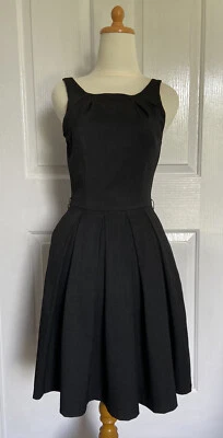$19.50 • Buy Portmans Women’s Fit & Flare Dress Size 6 Sleeveless Pockets Round Neck
