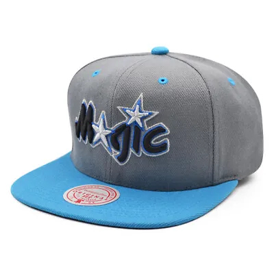 Orlando Magic Mitchell & Ness RELOAD Snapback HWC Hat= Gray/Royal • $31.99