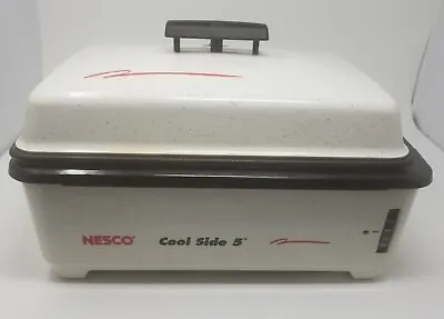 Vintage Nesco Cool Side 5 Quart Roaster Oven Small Buffet Size Roaster • $26.99