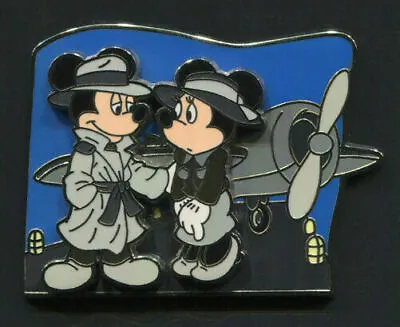 Disney Pins Mickey Mouse & Minnie Casablanca Great Movie Ride Movie Moments Pin • $29.56