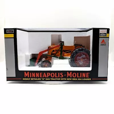 SpecCast Minneapolis Moline  U  With New Idea 504 Loader 1/16 NIB • $129