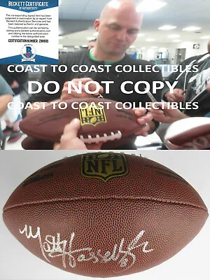 Matt Hasselbeck Seattle Seahawks Signed NFL Duke Football Proof Beckett COA • $129.99