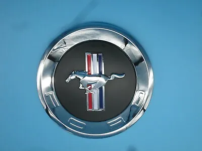 Ford Mustang Decal Chrome Trunk Deck Lid Emblem Badge 5.9   No Key Hole  • $47.99