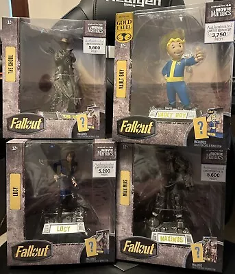 Fallout Movie Maniacs Ghoul Lucy Maximus Vault Boy McFarlane GOLD Label RARE! • $202.50