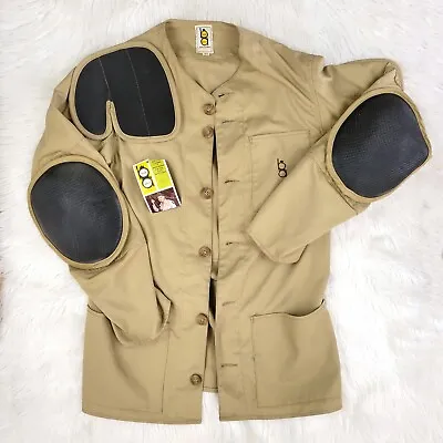 Vintage Bob Allen Shooting Jacket Hunting Size 40 Skeet Trapshooting Rubber Pads • $84.99