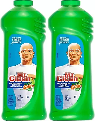 Mr. Clean All Purpose Cleaner 24 Fl Oz. Gain Scent 2 Pack • $17.99