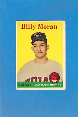 1958 Topps #388 Billy Moran Indians EX Crease-Free • $6.98