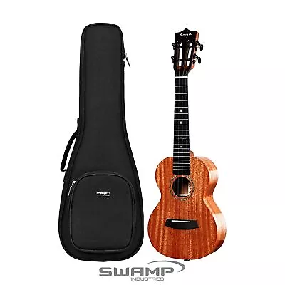 Enya MAD Solid Mahogany Concert Ukulele - Natural - Gloss Finish Premium GIg Bag • $229.99