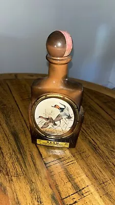 Vintage Jim Beam Whiskey Decanter -Art By James Lockhart • $8.99