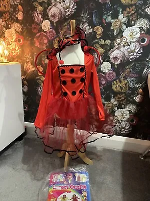 Girls Fancy Dress Age 7-9 Years (  Ladybird  ) • £3.50