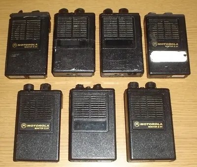 Lot Of 7 Motorola Minitor II SV Pager Untested • $99.99