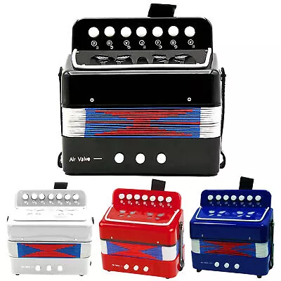  7 Keys 2 Bass Accordion For Kids Adult Beginners Educational Small Musical Inst • $52.62