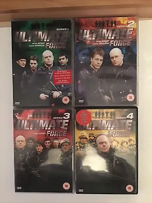 Ultimate Force - Series 1234 Ross Kemp. • £6.99