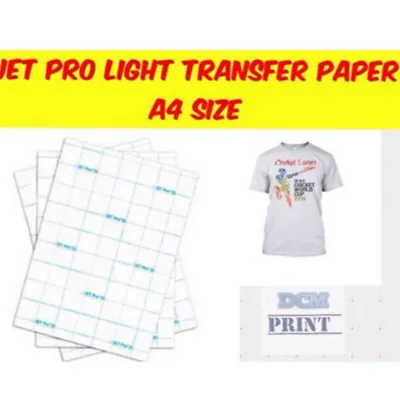 A4 Size Transfer Inkjet Paper Iron On Ink Transfer Paper T-shirt  Trans::d • £3.40