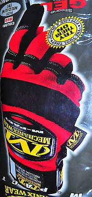 Mechanix Wear Impact Gloves M-Pact® Gloves Red/Black Medium Size   • $29.95