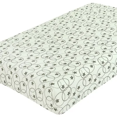 Cot Bed Fitted Sheet 140x70cm Toddler Junior Bed 100% Cotton 140x70cm Pack Of 2 • £9.99