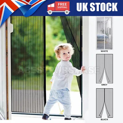£7.99 • Buy Magic Curtain Door Mesh Magnetic Fastening Mosquito Fly Bug Insect Net 100 X 220