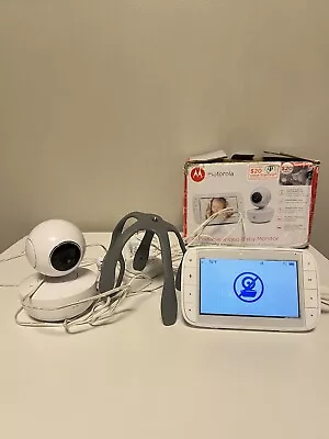 Motorola MBP36XL - Pan-Tilt Camera And Portable Rechargeable Video Baby Monitor • $25