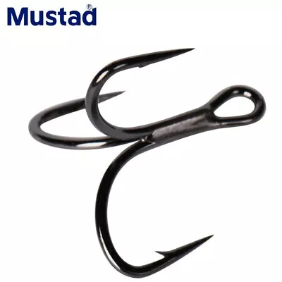 Mustad Tg78np-bn-4-11u-ultra Point Kvd Elite Treble Size 4 Short Hook-11 Pack • $15.95