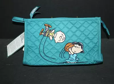 Vera Bradley Peanuts CHARLIE BROWN Ltd Ed Trapeze Embroidered Nwt EXACT • $44