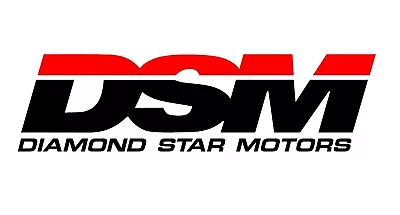 DSM Diamond Star Motors Decal Vinyl Window Sticker For Laser Eclipse Talon • $8.50
