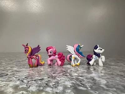 My Little Pony Set Princess Cadance Pinkie Pie Princess Celestia & Rarity 2 G4 • $17.99